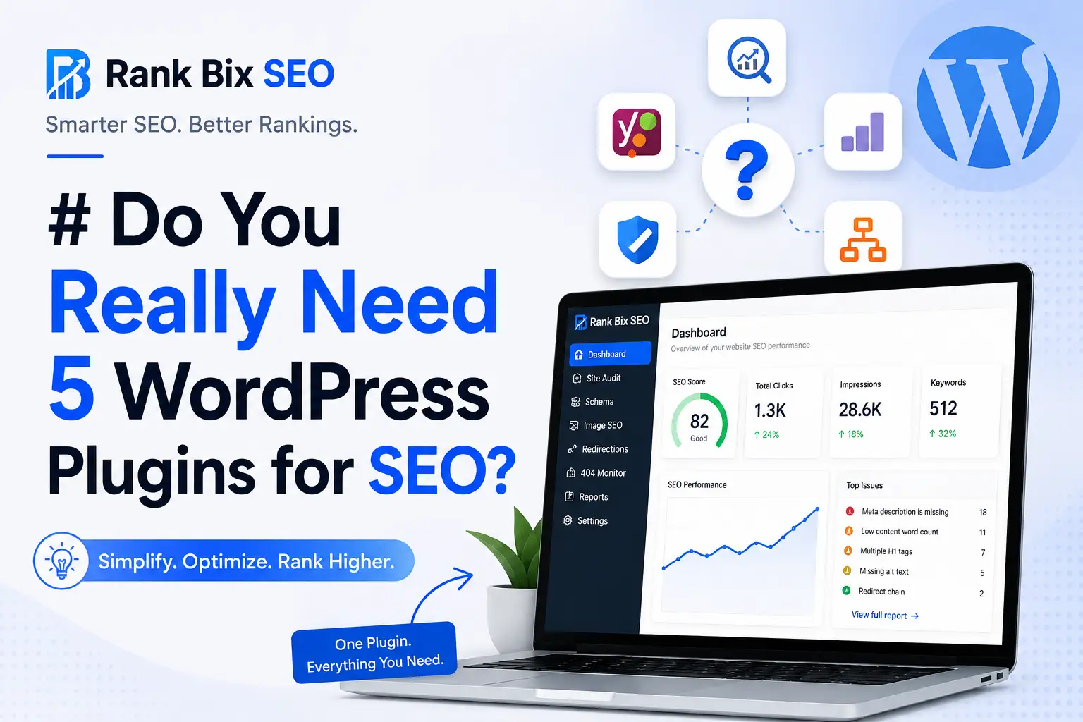 Do You Really Need 5 WordPress Plugins For SEO
